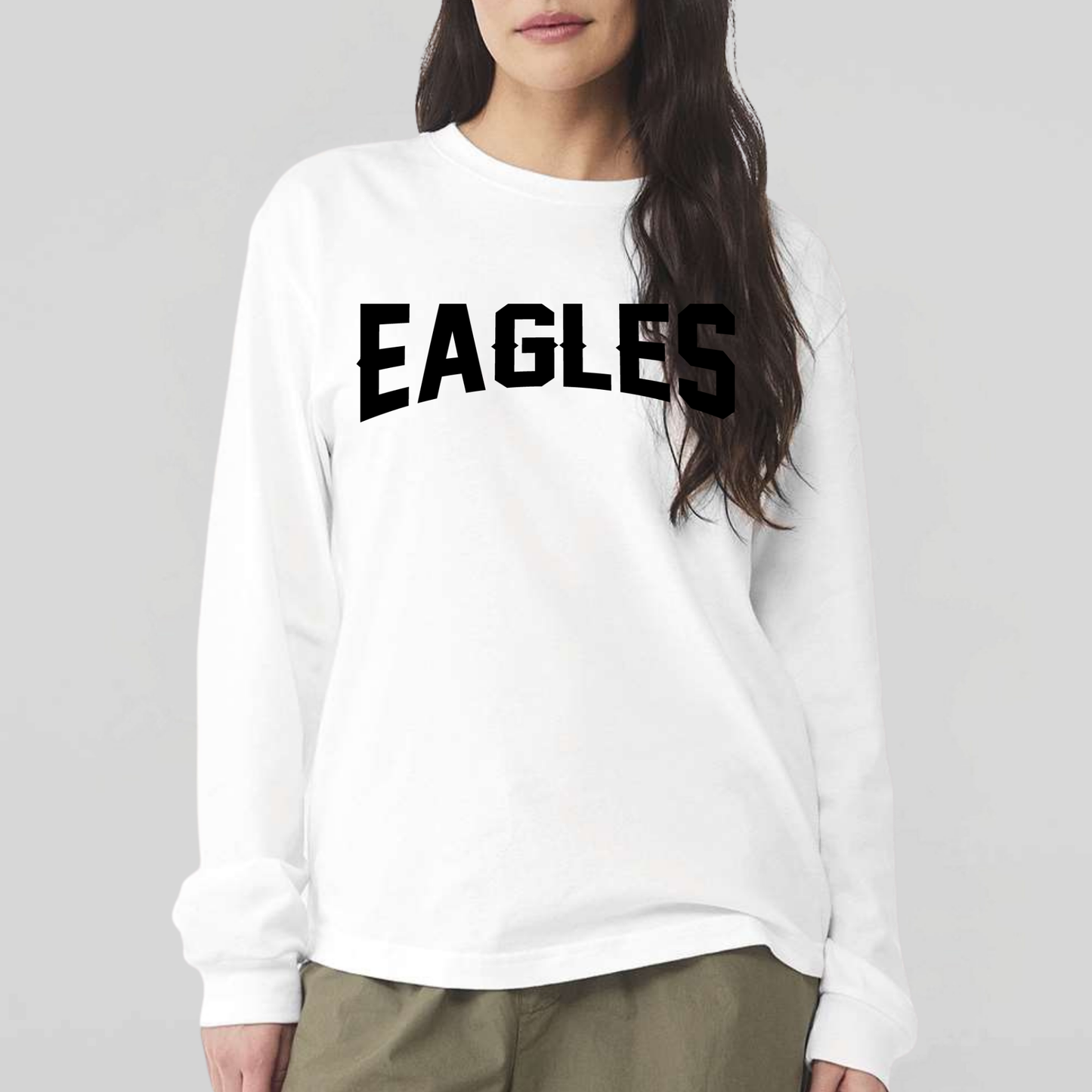 Powell Eagles: Heavyweight Long Sleeve Tee