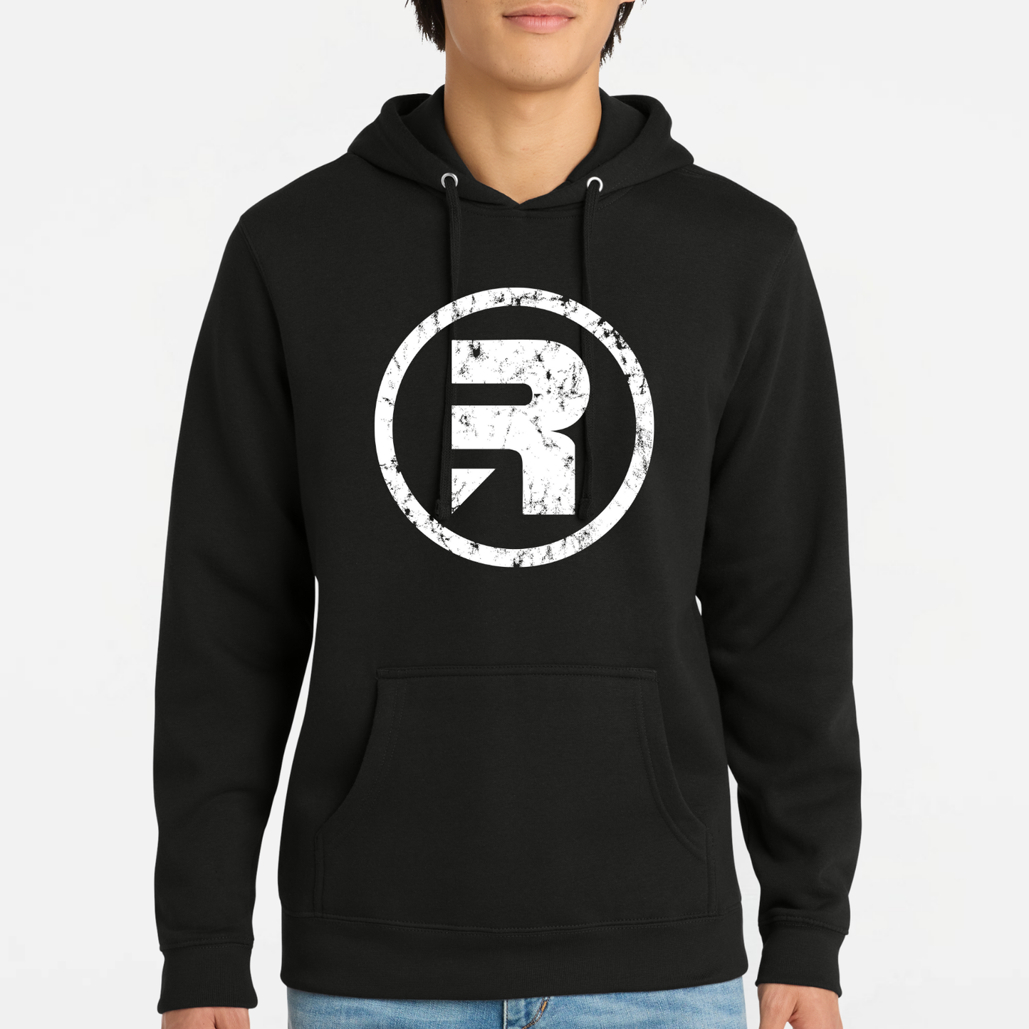 Ryze: Distressed Core Logo Hooded Sweatshirt
