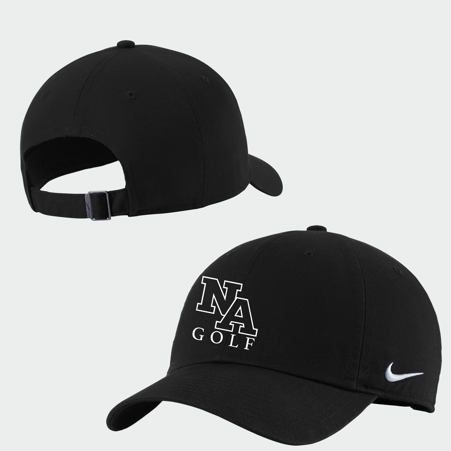 NAGolf: Embroidered, Heritage Twill Dad Cap