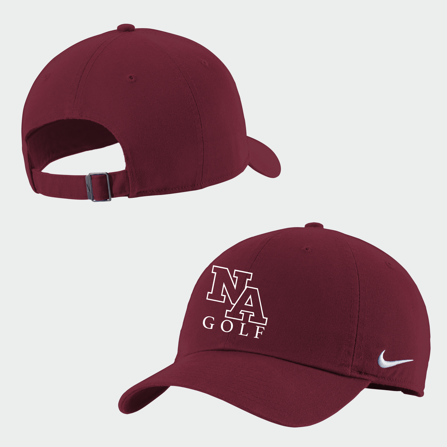 NAGolf: Embroidered, Heritage Twill Dad Cap