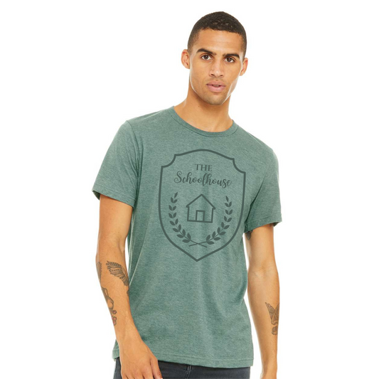 The Schoolhouse Monochromatic Logo Tee