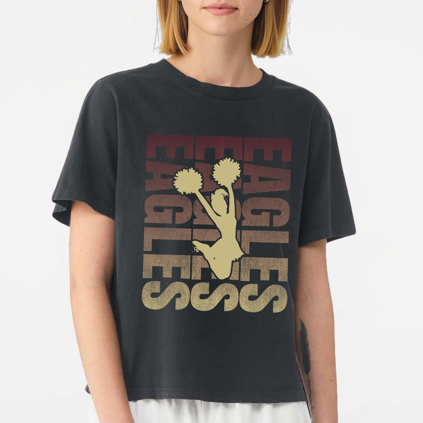 NAYCheer: Women's Garment-Dyed Tee