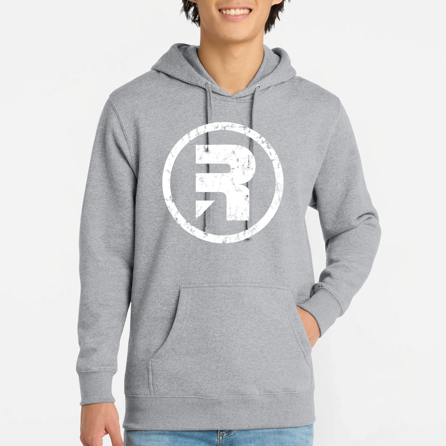 Ryze: Distressed Core Logo Hooded Sweatshirt