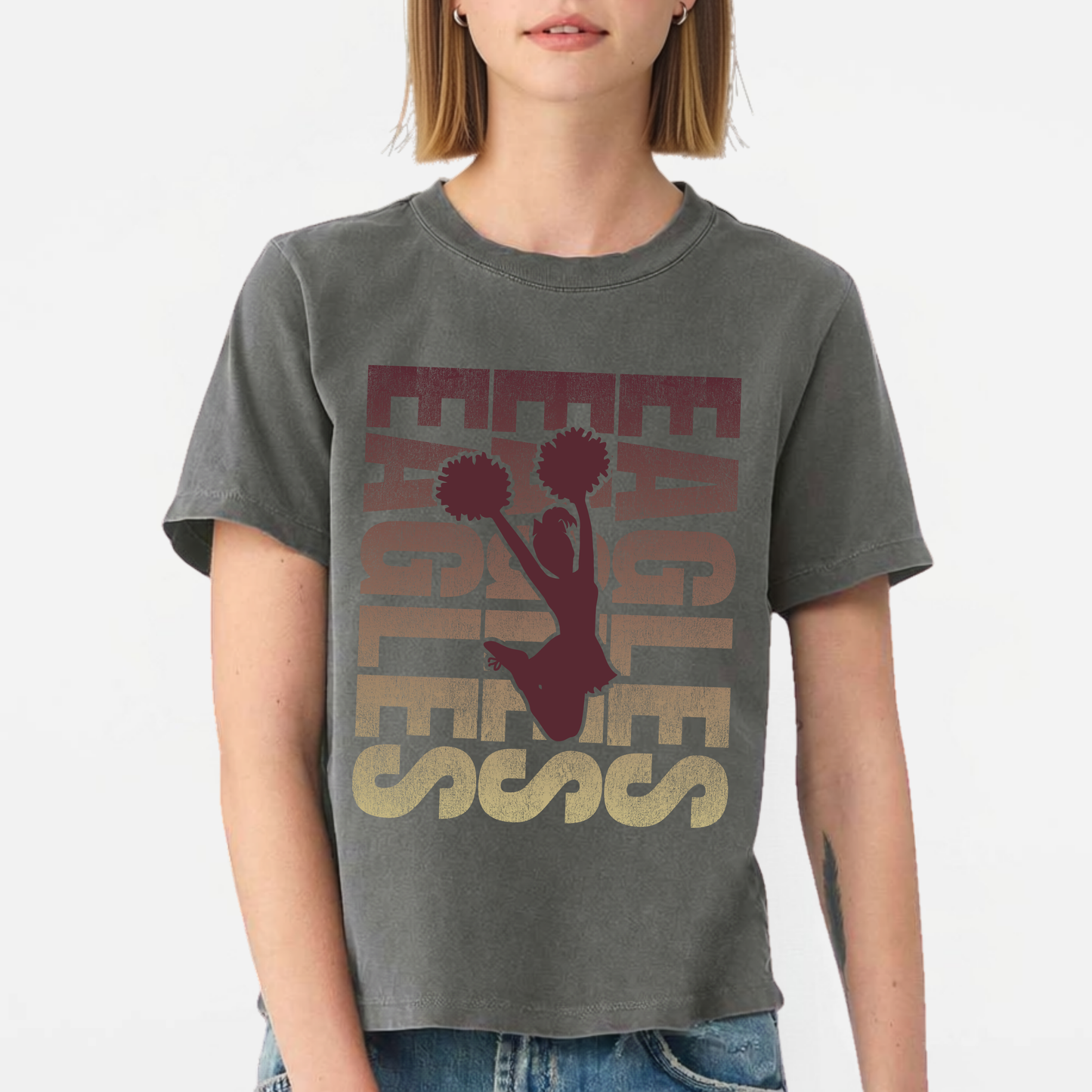 NAYCheer: Women's Garment-Dyed Tee