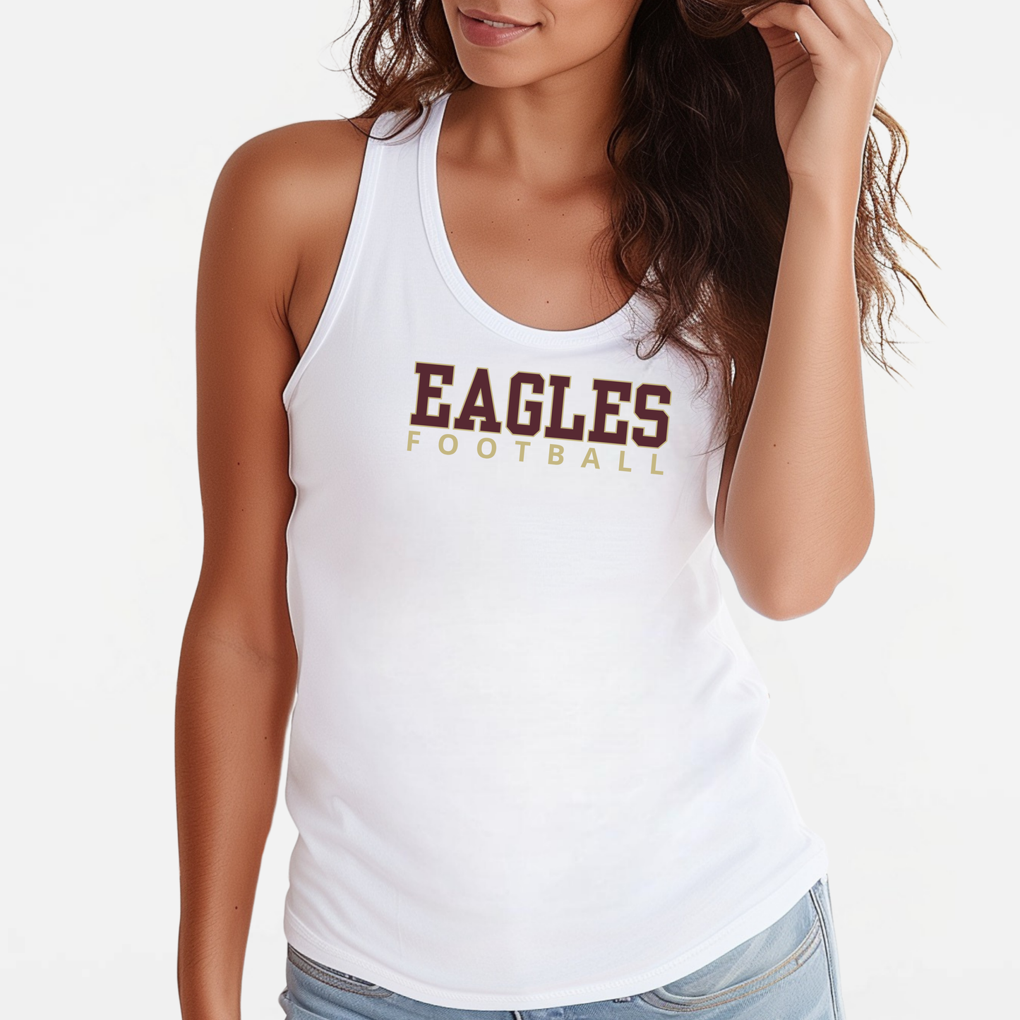 NAFOOTBALL: Racerback Tank Top