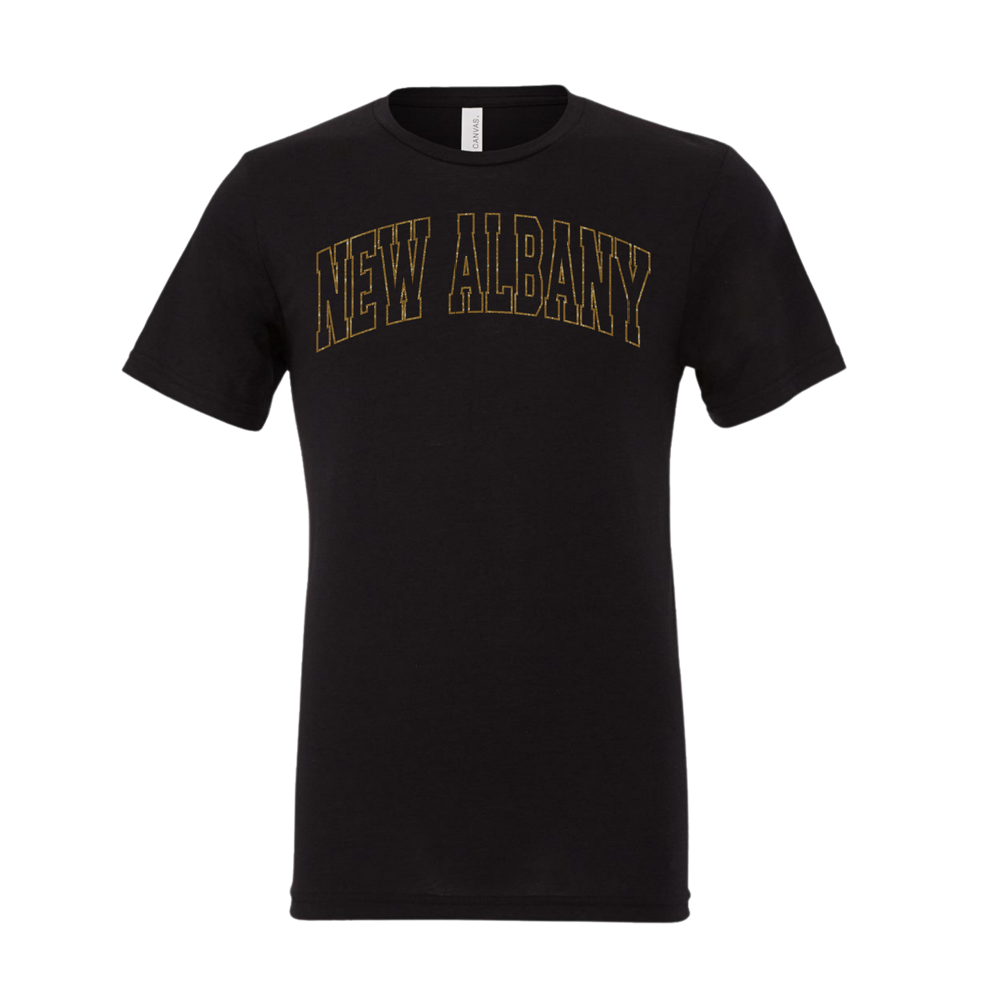Yearbook: New Albany Glitter Printed T-Shirt
