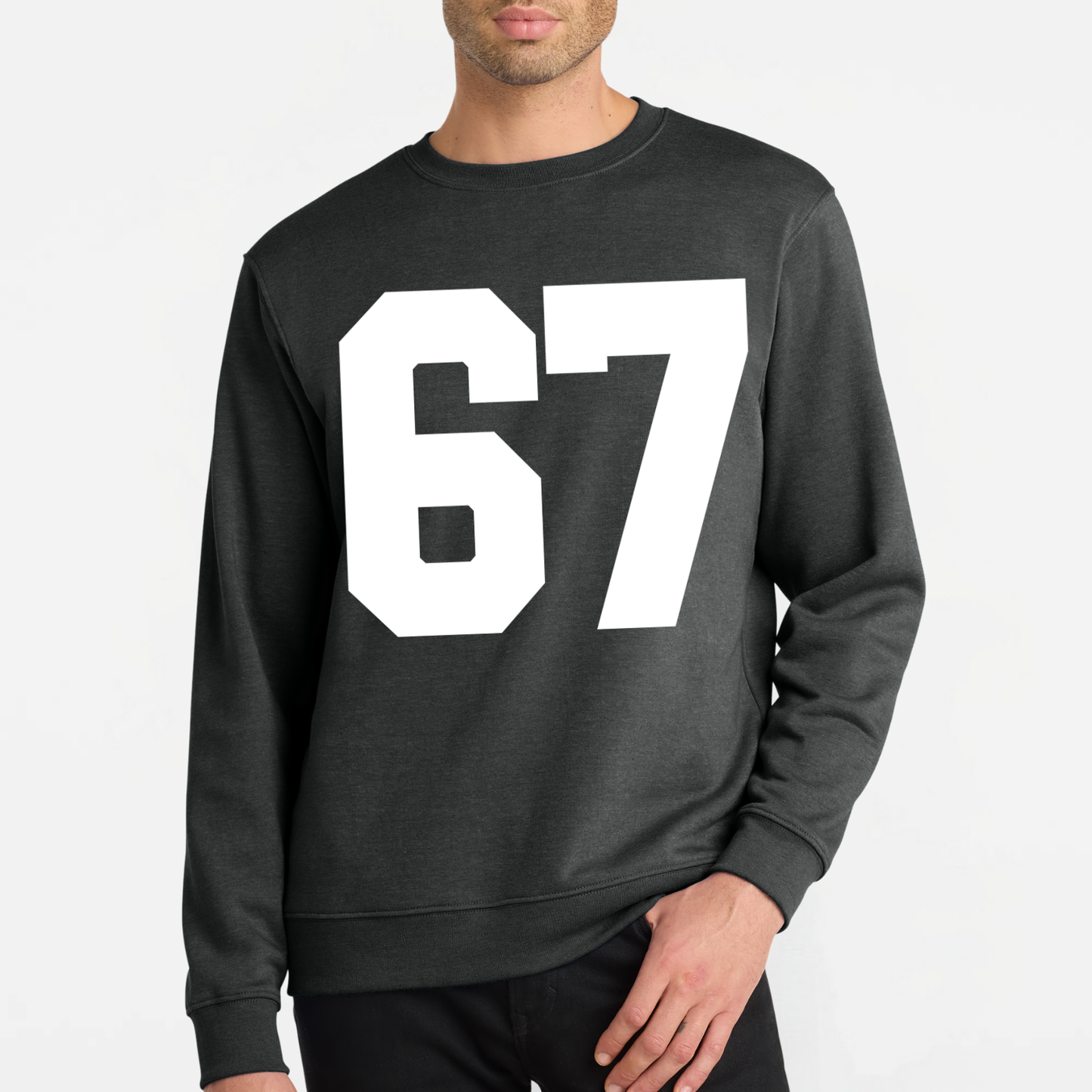Lucky Number Crew Sweatshirt