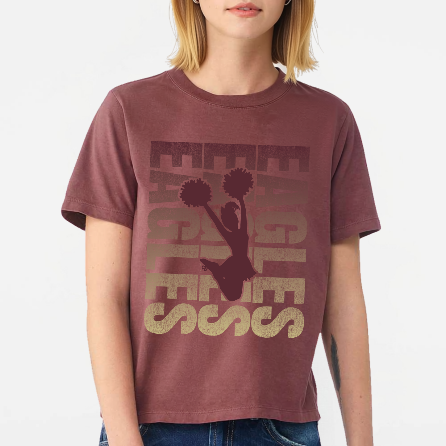 NAYCheer: Women's Garment-Dyed Tee
