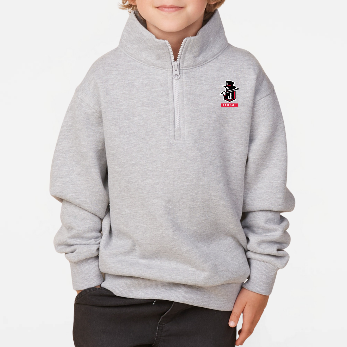 JYAA: Johnnies *Pick Your Sport* Youth Quarter Zip Sweatshirt
