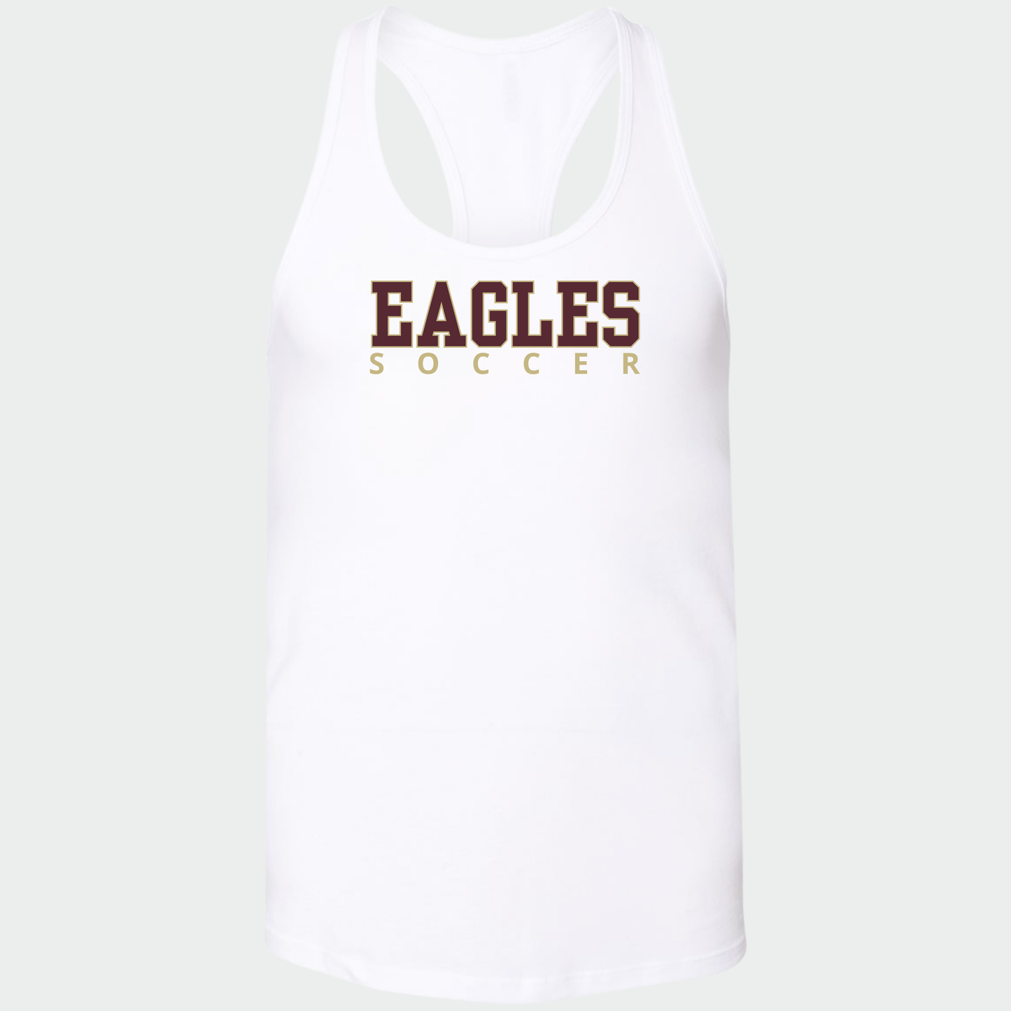 NAGS: Eagles Soccer, Racerback Tank Top