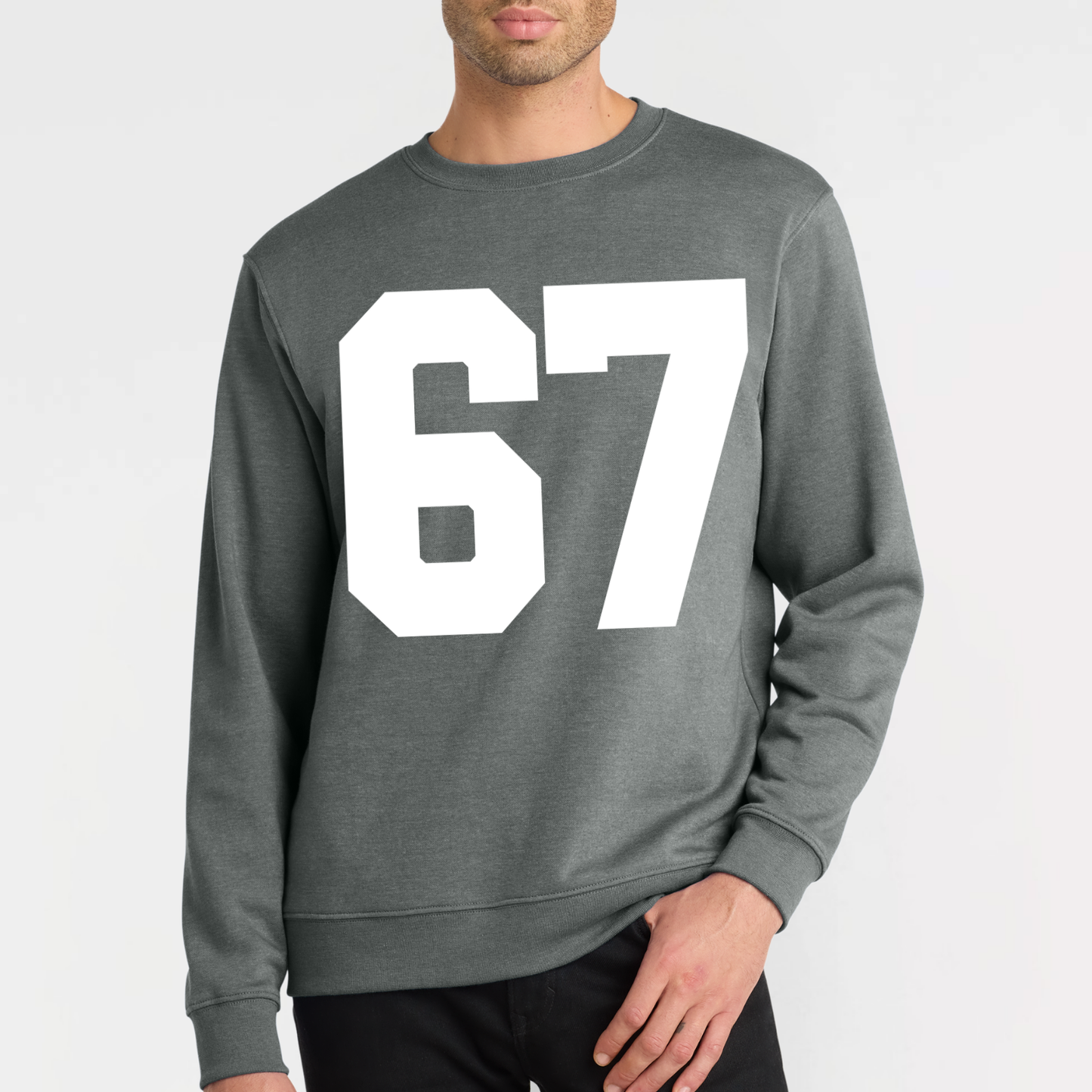 Lucky Number Crew Sweatshirt