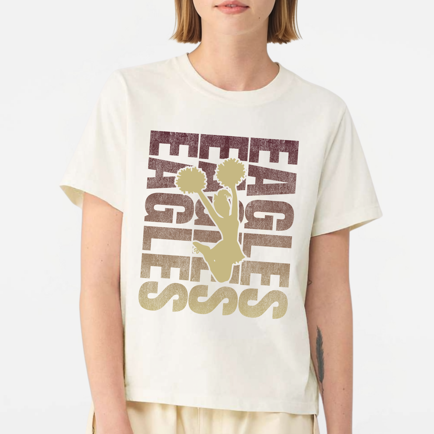 NAYCheer: Women's Garment-Dyed Tee