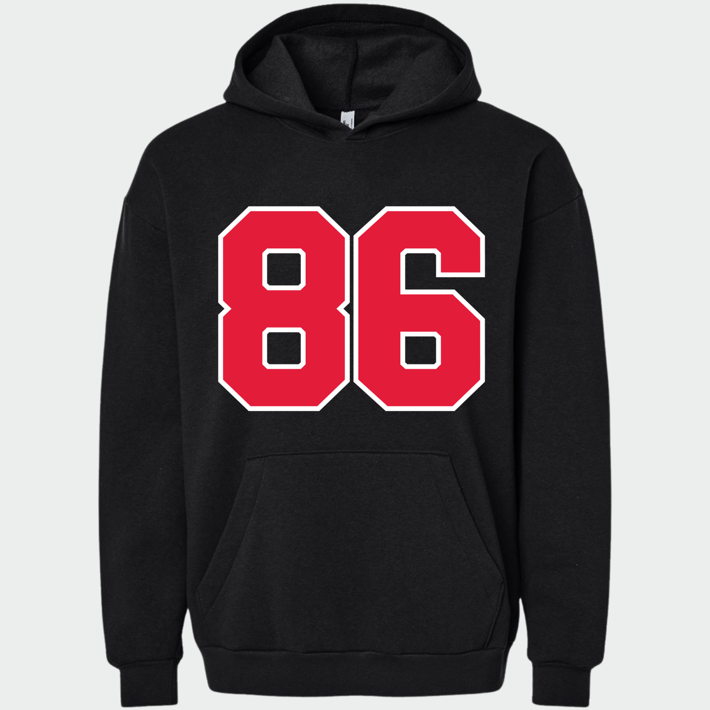 JYAA: Lucky Number Hooded Reflex Fleece Hooded Sweatshirt