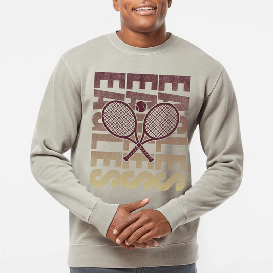 NATennis: Pigment-Dyed Crew Sweatshirt