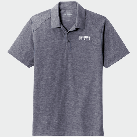 Barcelona Polaris: Triblend Tech Polo