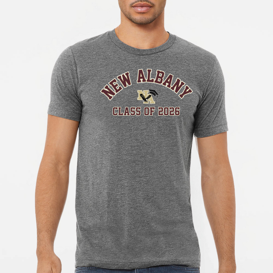 NAPTO: New Albany Class of 20## Triblend T-Shirt (NAMS + NAHS)