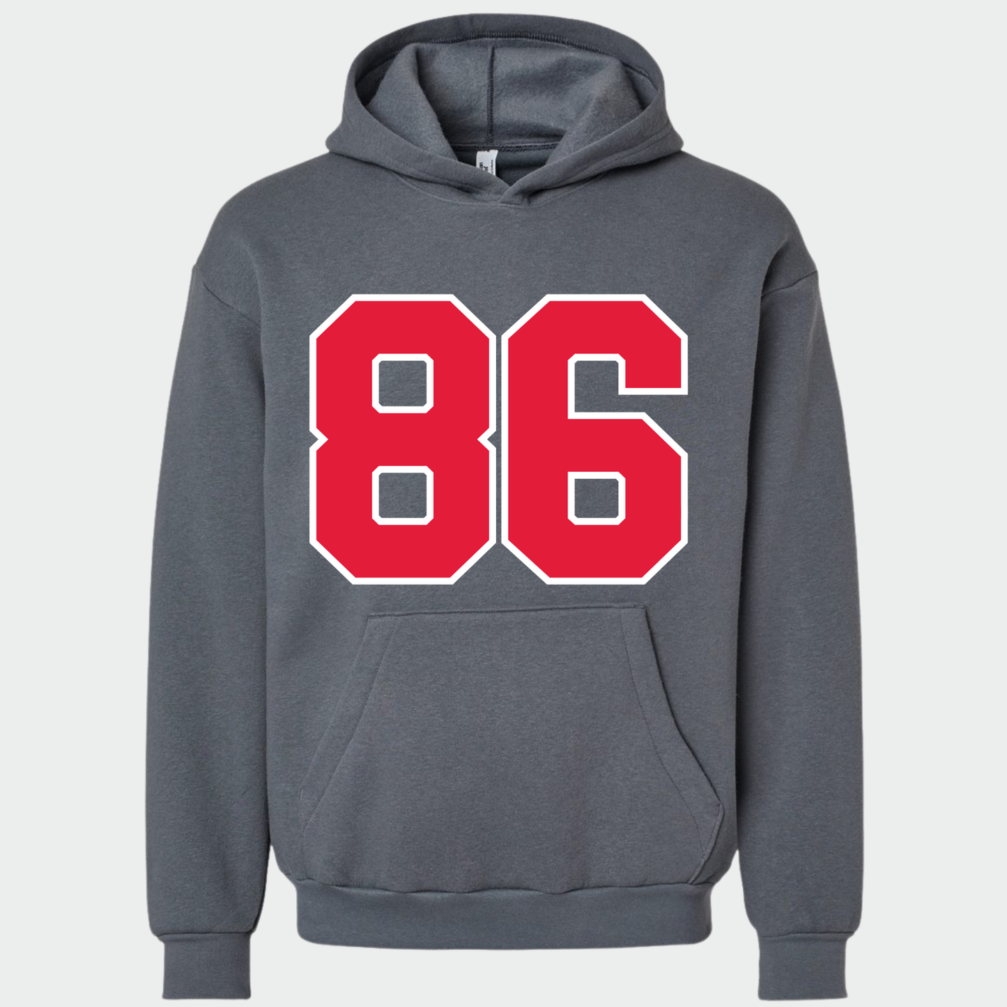 JYAA: Lucky Number Hooded Reflex Fleece Hooded Sweatshirt