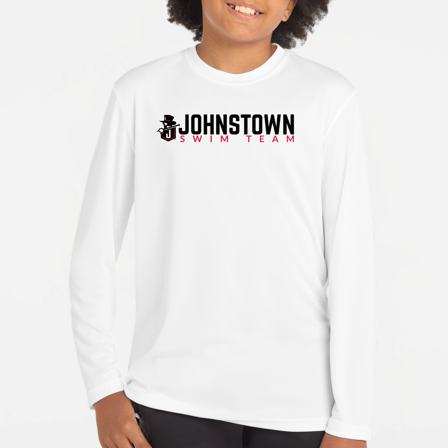 JS: Johnstown Swim Team Long Sleeve Tech T-Shirt