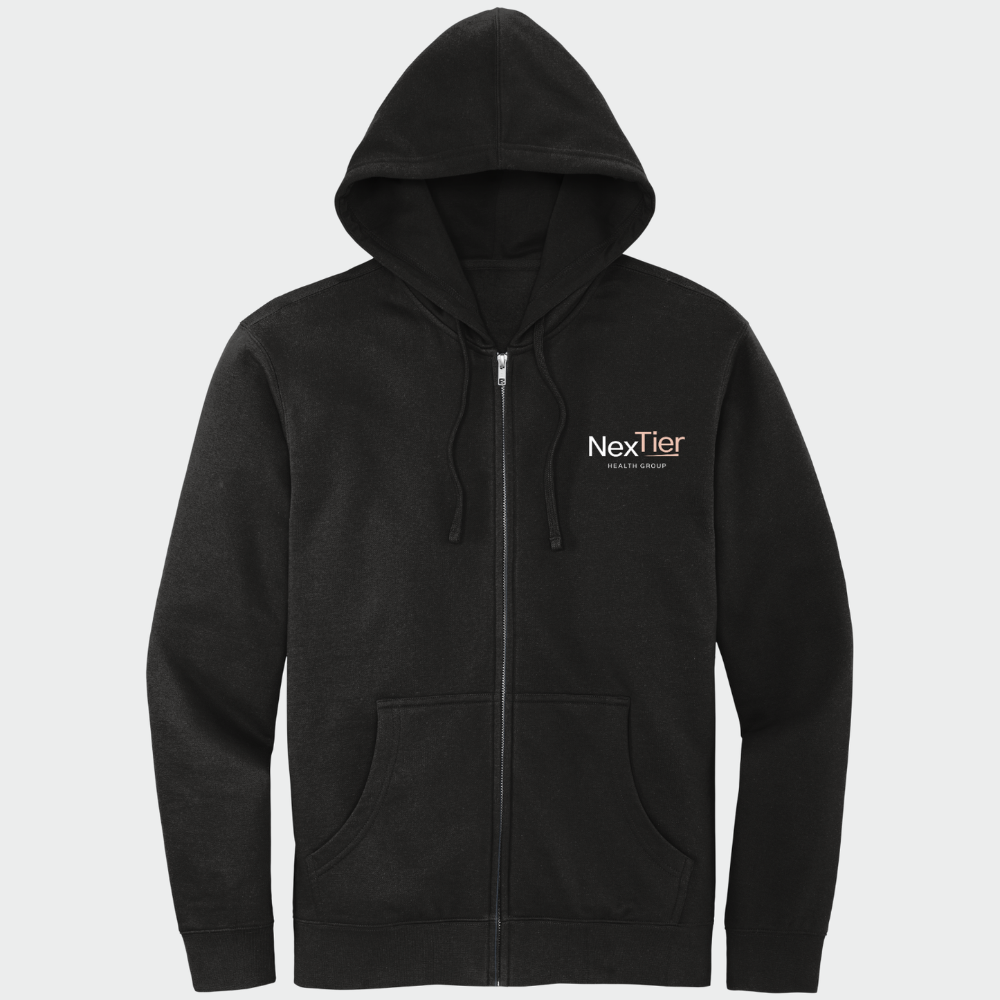 Nextier: Embroidered Full-Zip Hooded Sweatshirt