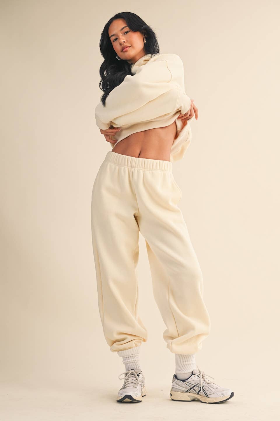 Cozy Fleece Oversized Pullover Hoodie