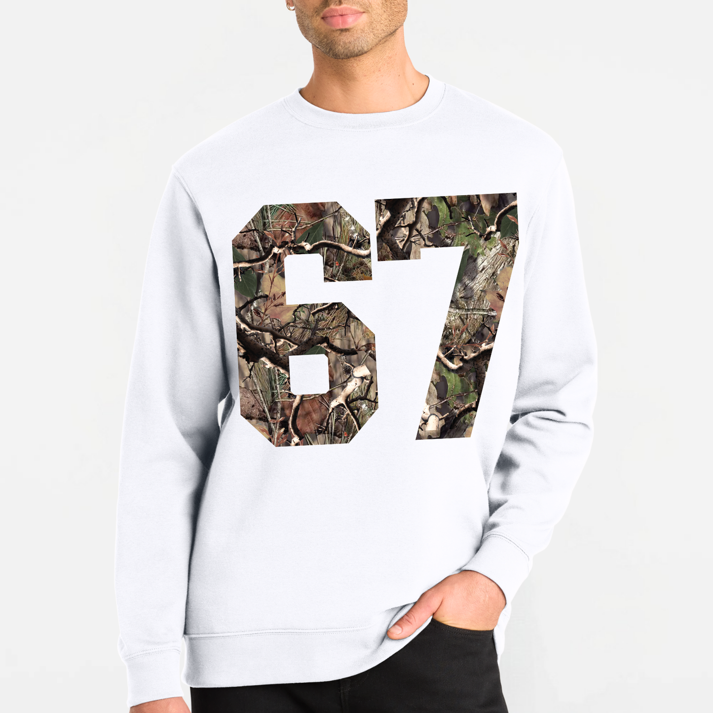Lucky Number Crew Sweatshirt