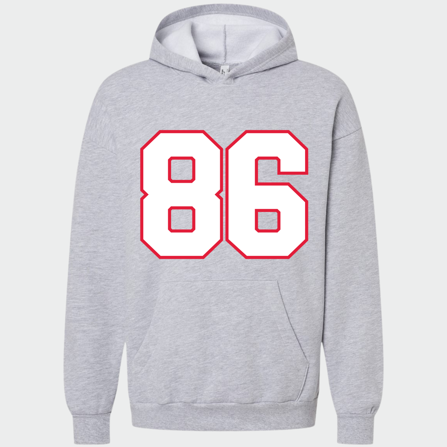 JYAA: Lucky Number Hooded Reflex Fleece Hooded Sweatshirt