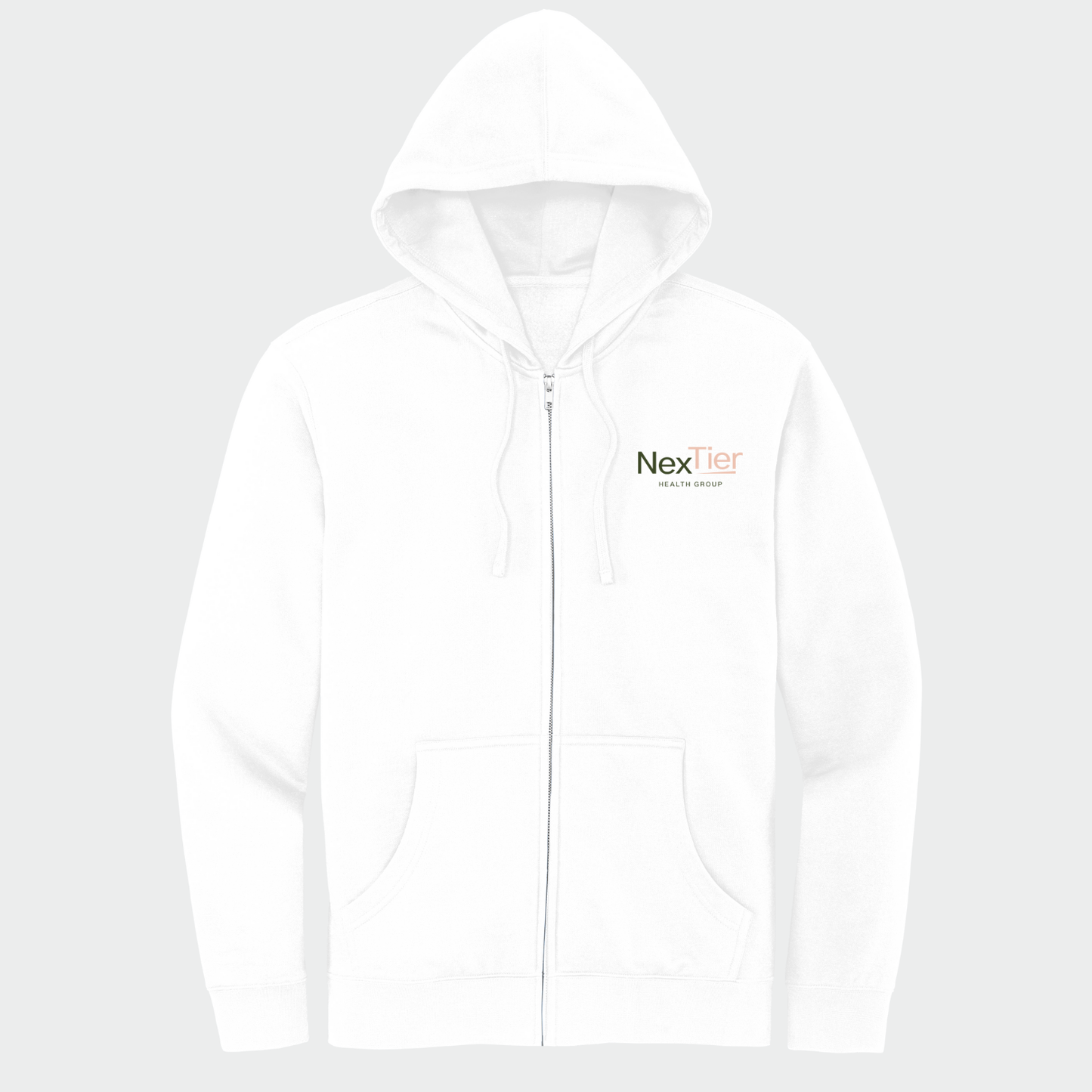 Nextier: Embroidered Full-Zip Hooded Sweatshirt