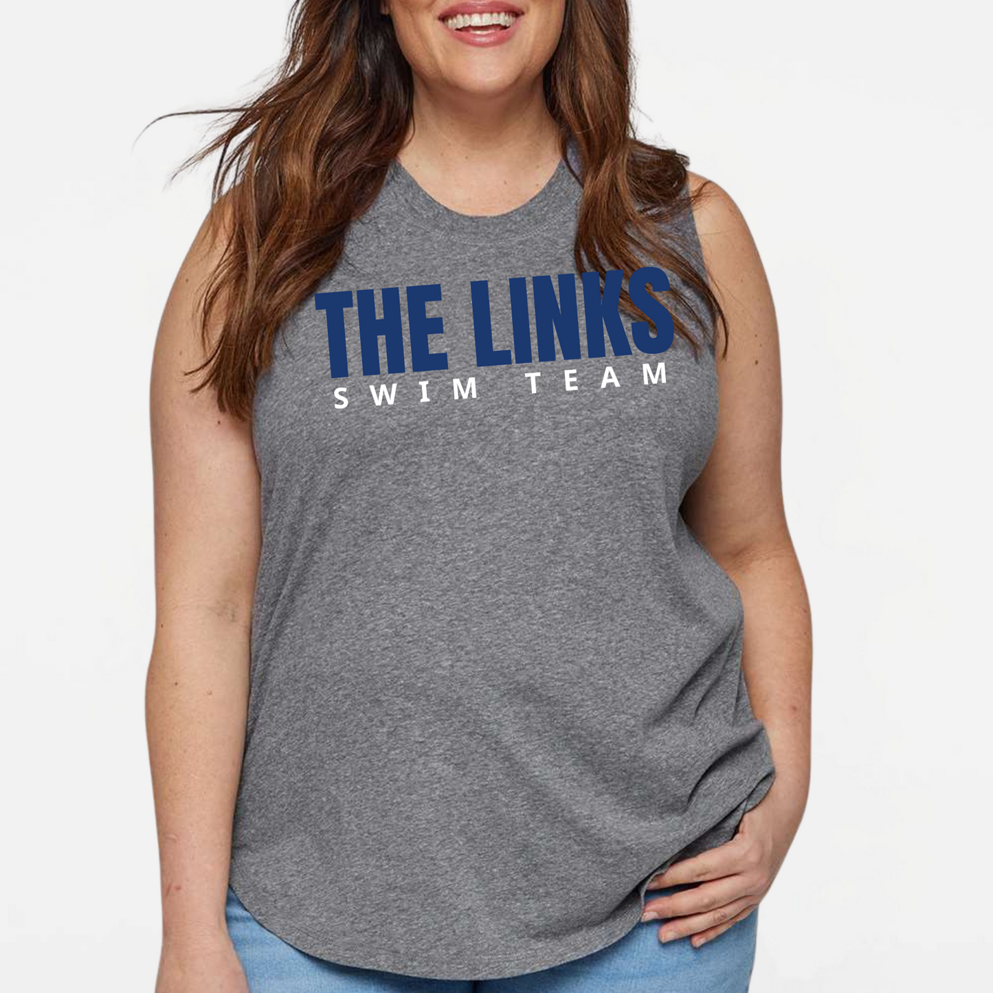 LINKSWIM: Women's & Girls Muscle Tank Top