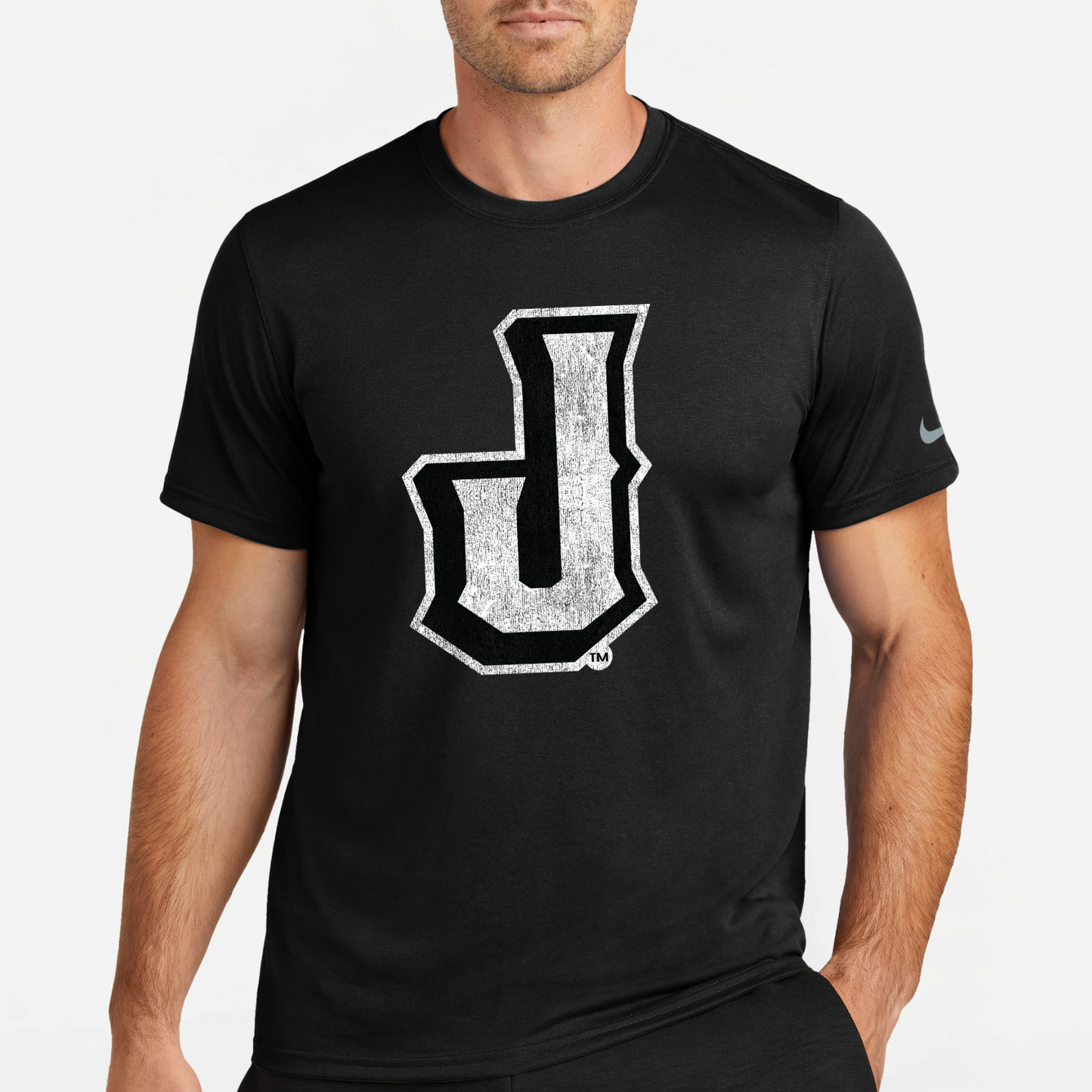 JTB: Johnnies "J" Distressed Nike Legend Dri-Fit T-Shirt