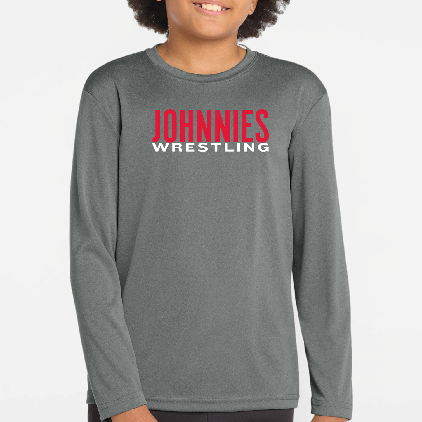JYAA: Johnnies Wrestling Long Sleeve Tech T-Shirt