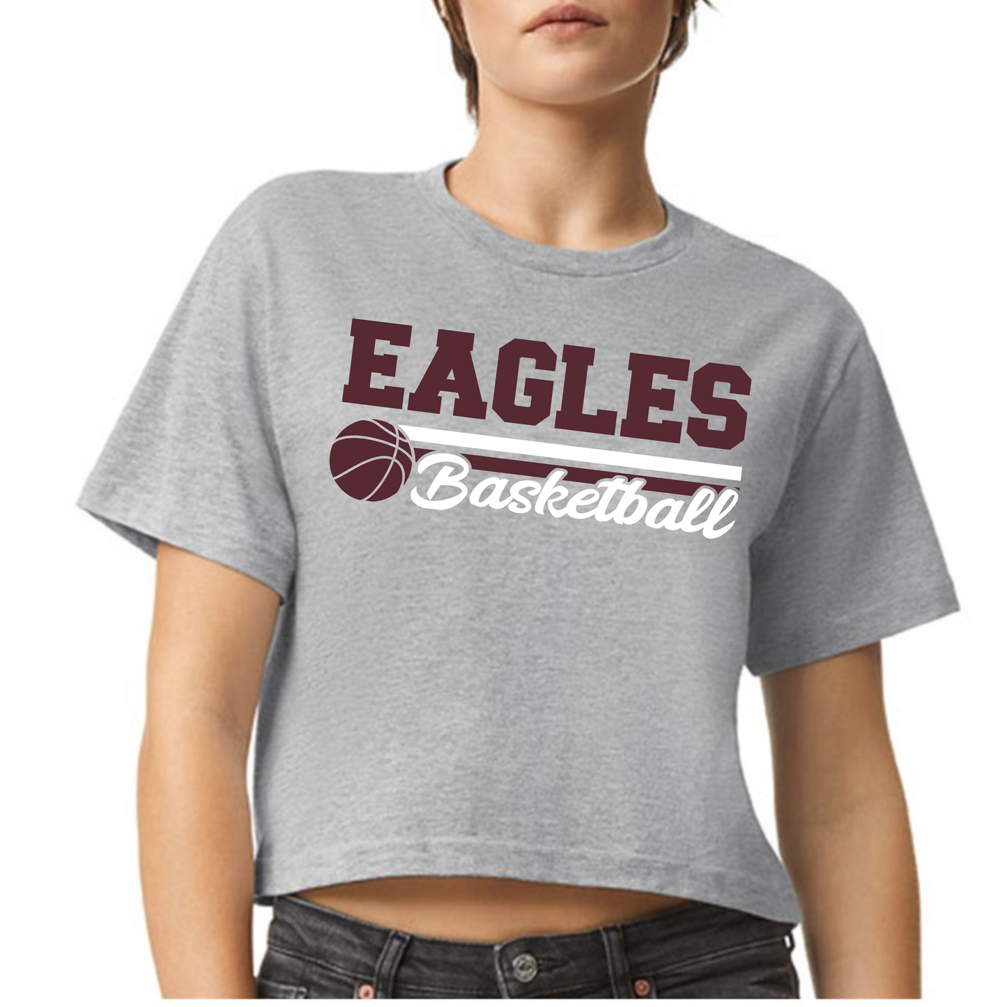Eagles Basketball Boxy T-Shirt