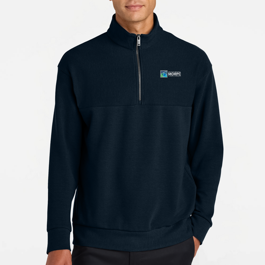 MORPC: Textured Quarter Zip Pullover