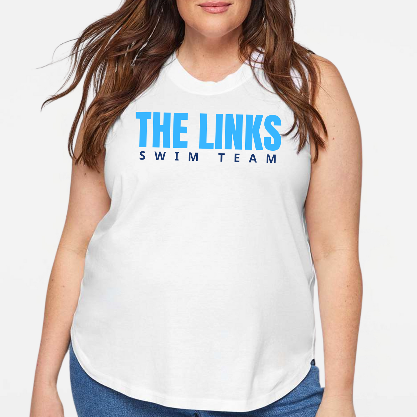 LINKSWIM: Women's & Girls Muscle Tank Top