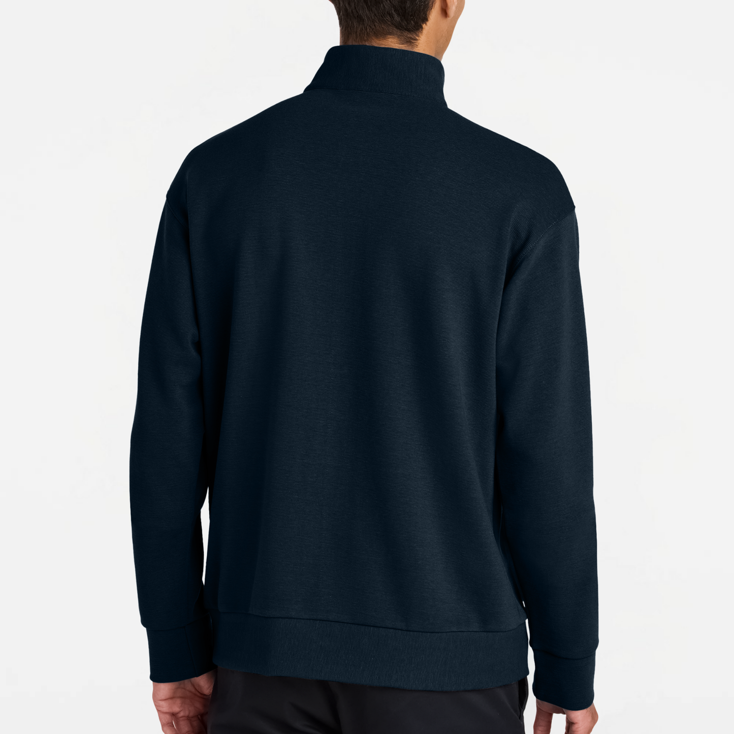 MORPC: Textured Quarter Zip Pullover