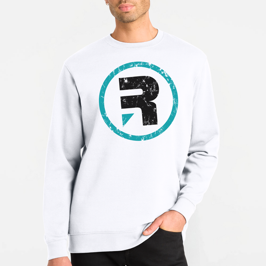 Ryze: Distressed Core Logo Crew Sweatshirt
