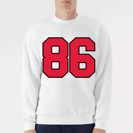 JYAA: Lucky Number Reflex Fleece Crew Sweatshirt