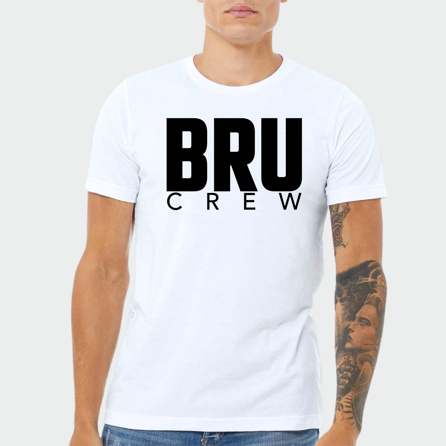 BRUINS: BRU Crew Triblend Tee