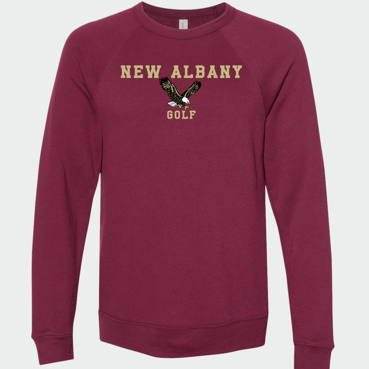 NAGolf: Sponge Fleece Raglan Crew Sweatshirt