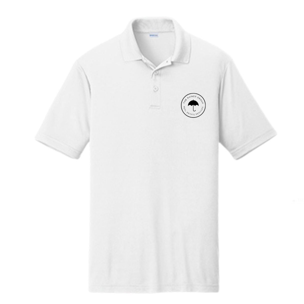 TRG: Tech Fabric Polo *Round Logo*