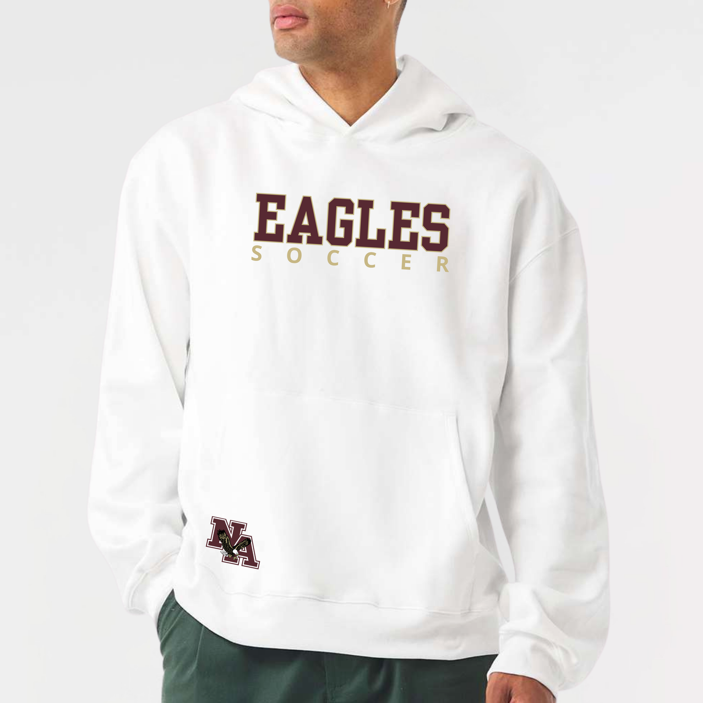 NAGS: Eagles Soccer, Heavyweight Hooded Sweatshirt