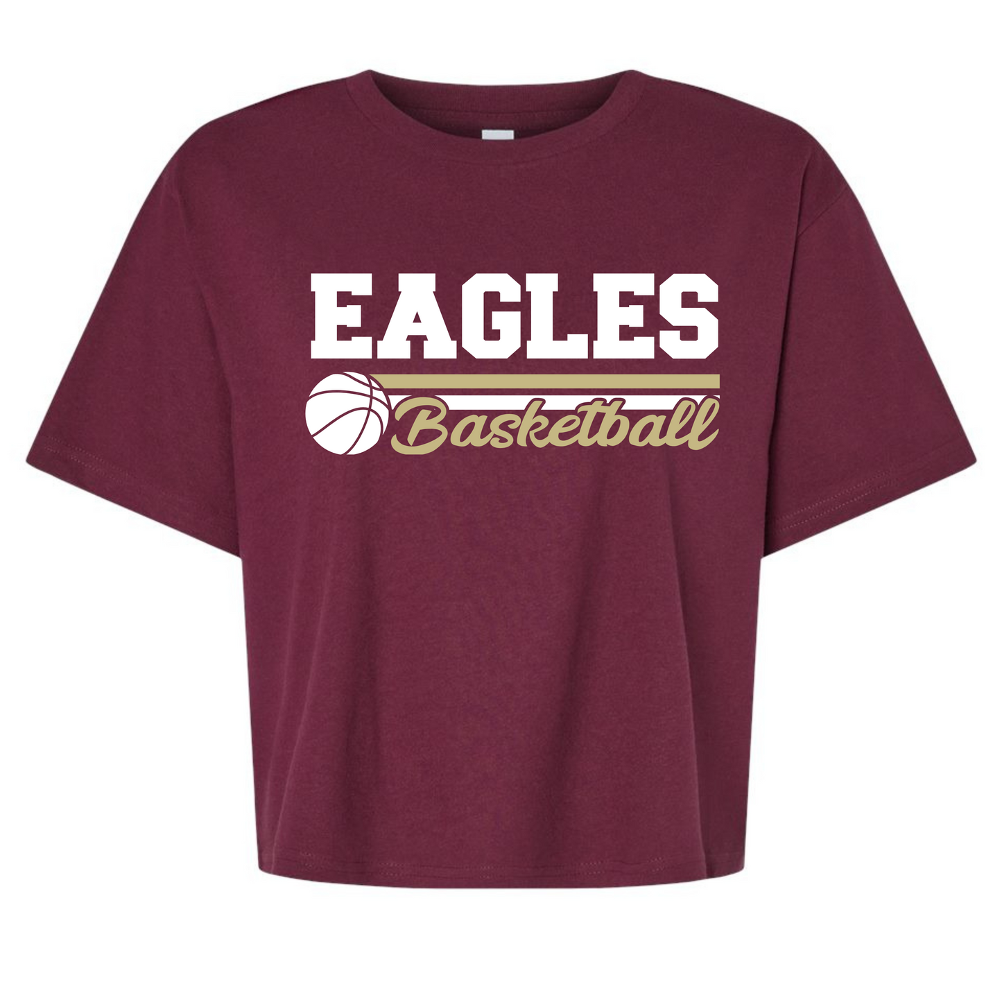 Eagles Basketball Boxy T-Shirt