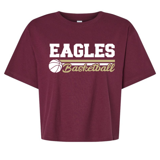 Eagles Basketball Boxy T-Shirt