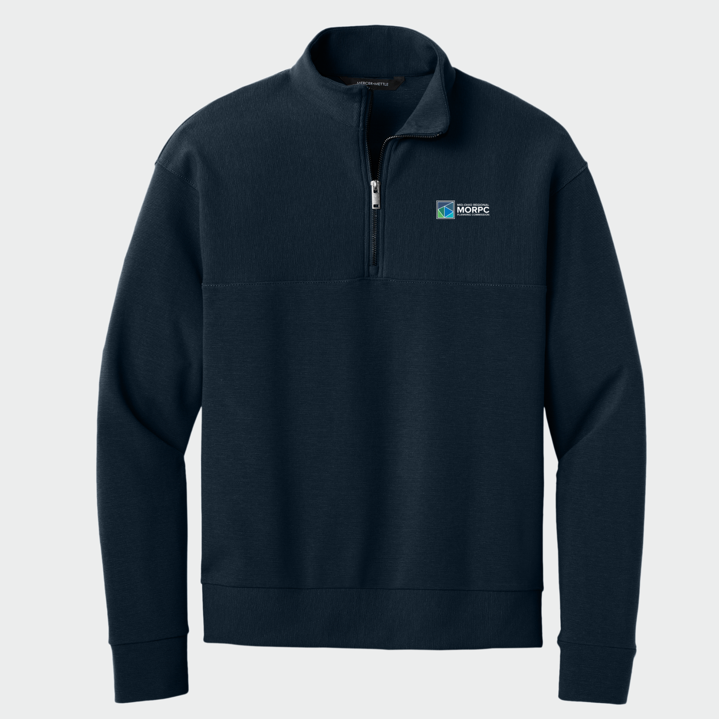 MORPC: Textured Quarter Zip Pullover