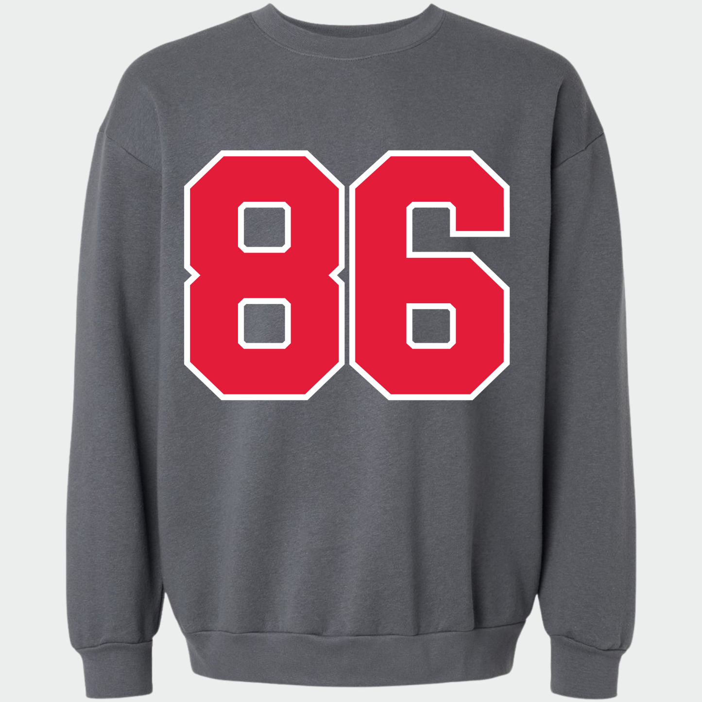 JYAA: Lucky Number Reflex Fleece Crew Sweatshirt
