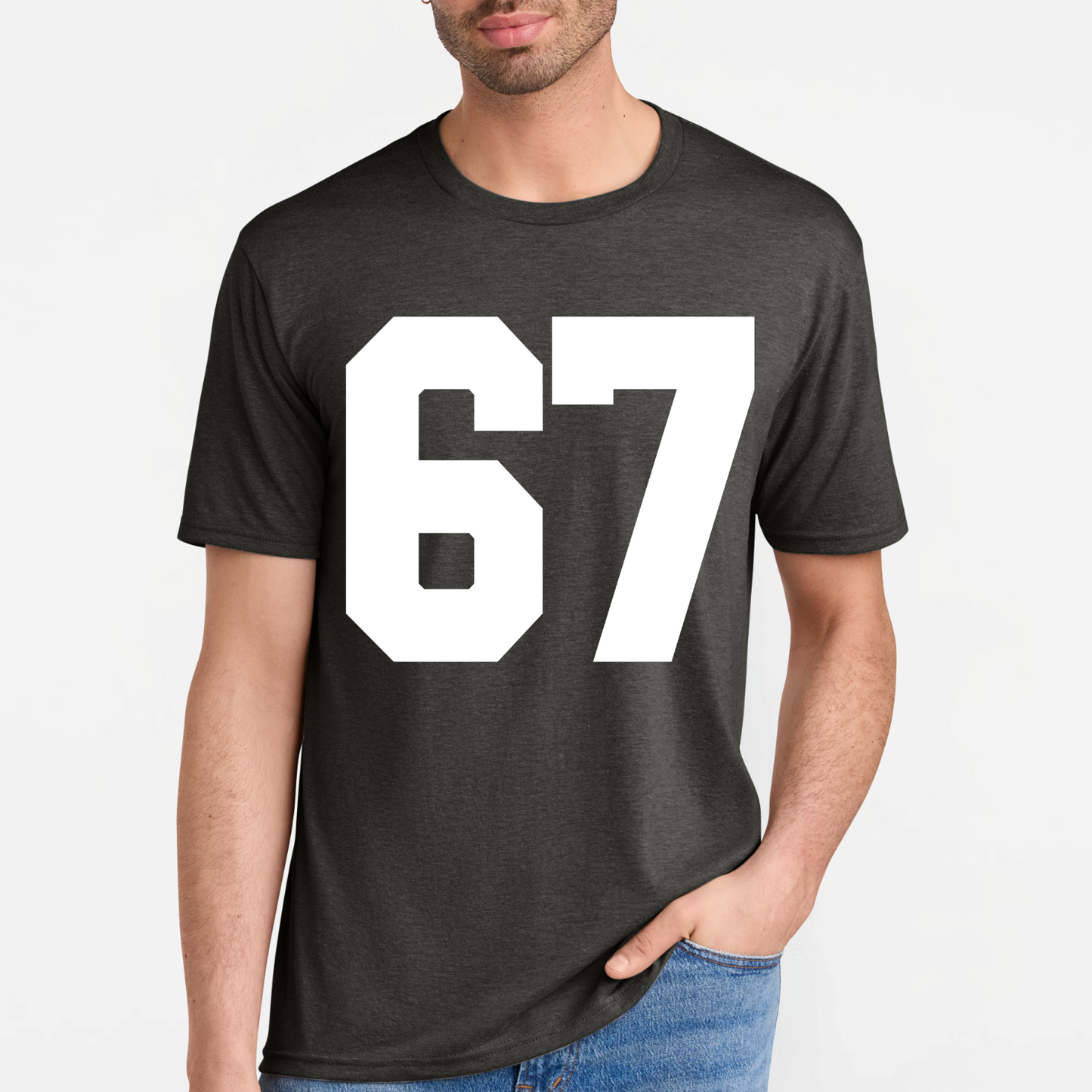 Lucky Number Blended T-Shirt