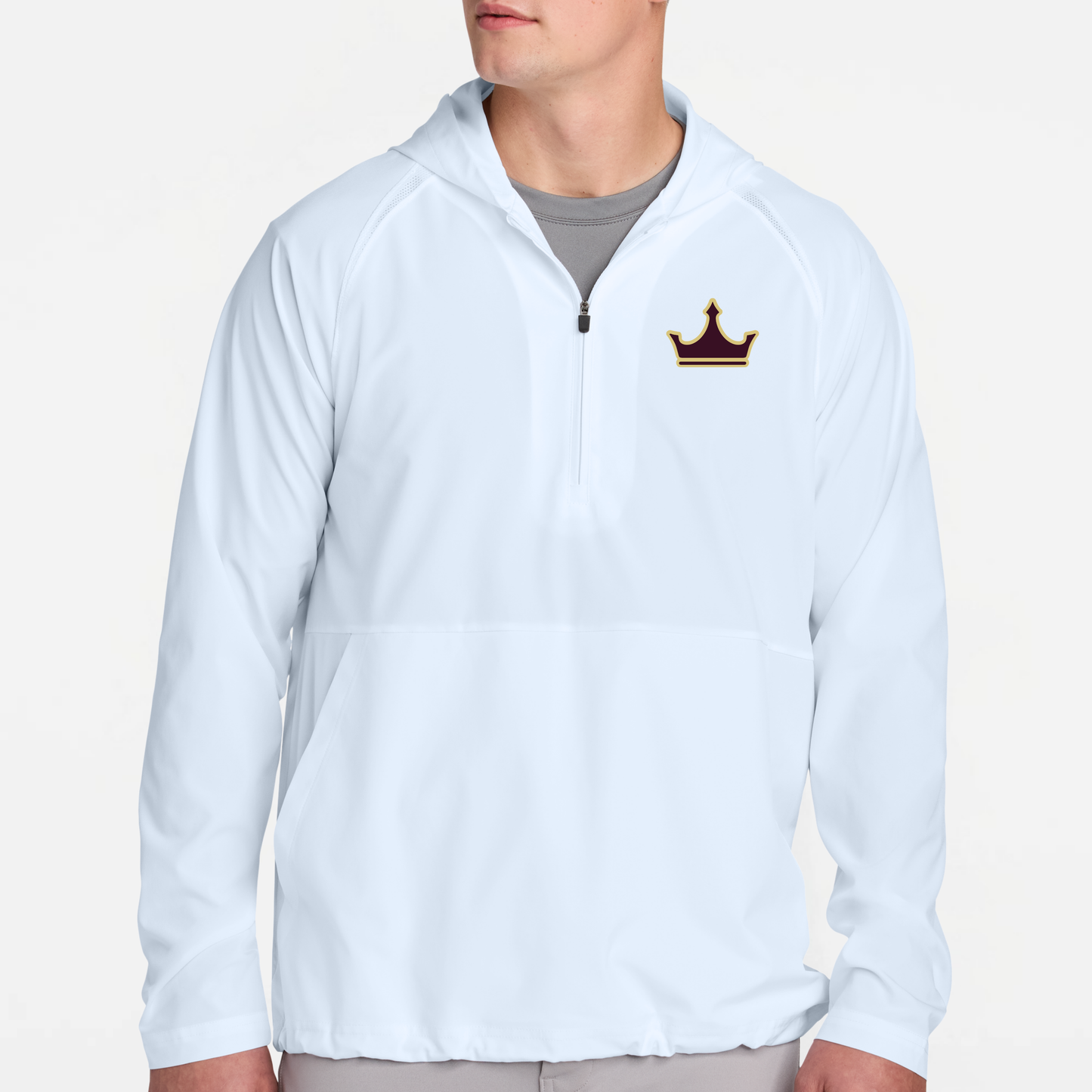 TCR: Triple Crown, 1/2 Zip Hooded Jacket