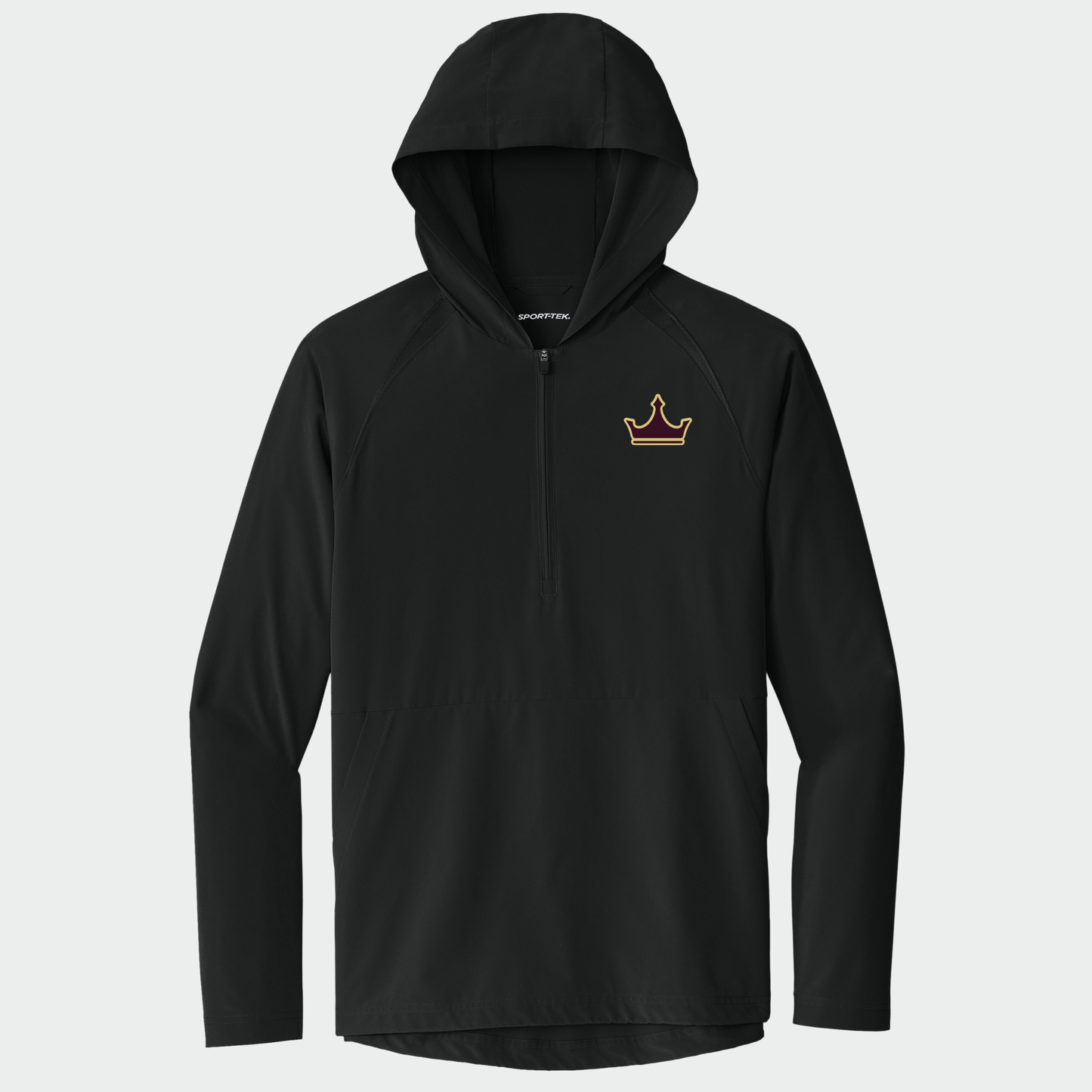 TCR: Triple Crown, 1/2 Zip Hooded Jacket