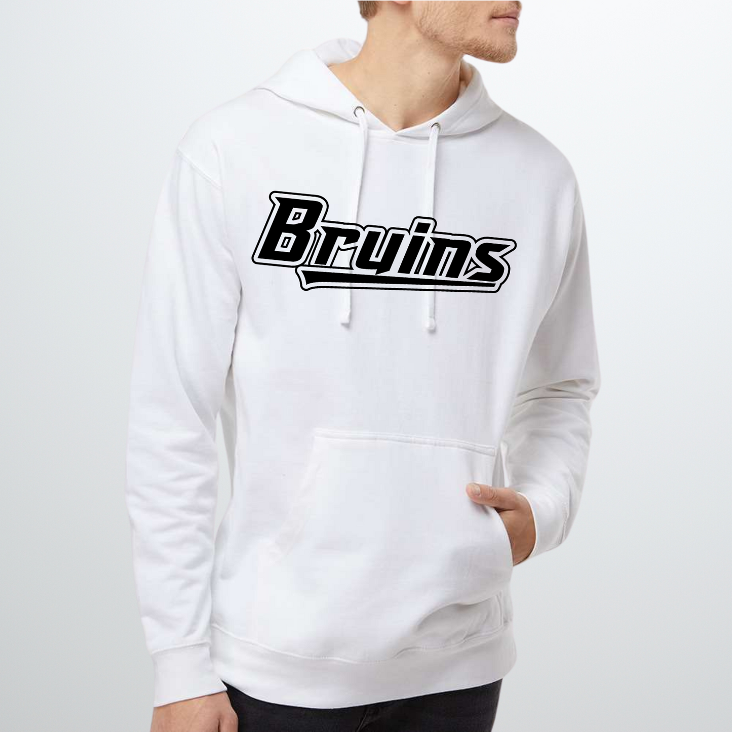 Bruins: Script Hooded Sweatshirt