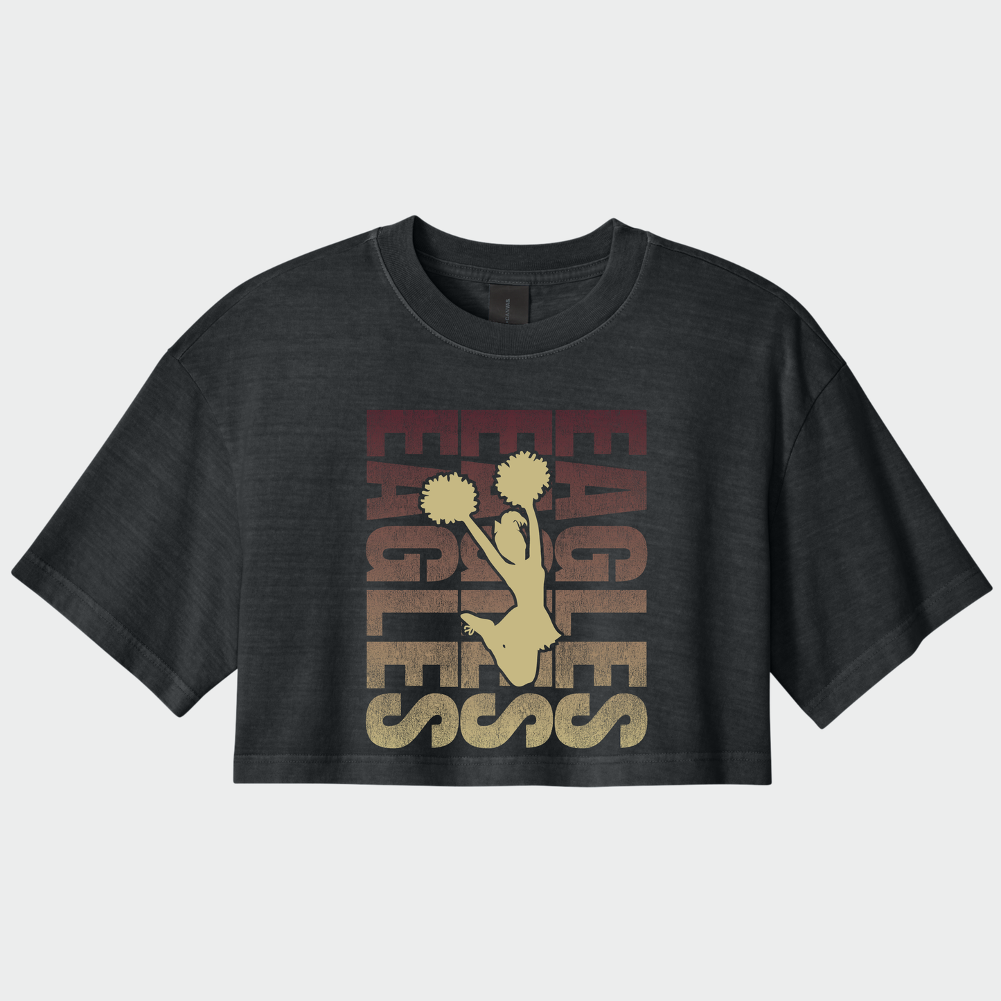 NAYCheer: Women's Garment-Dyed Cropped Tee