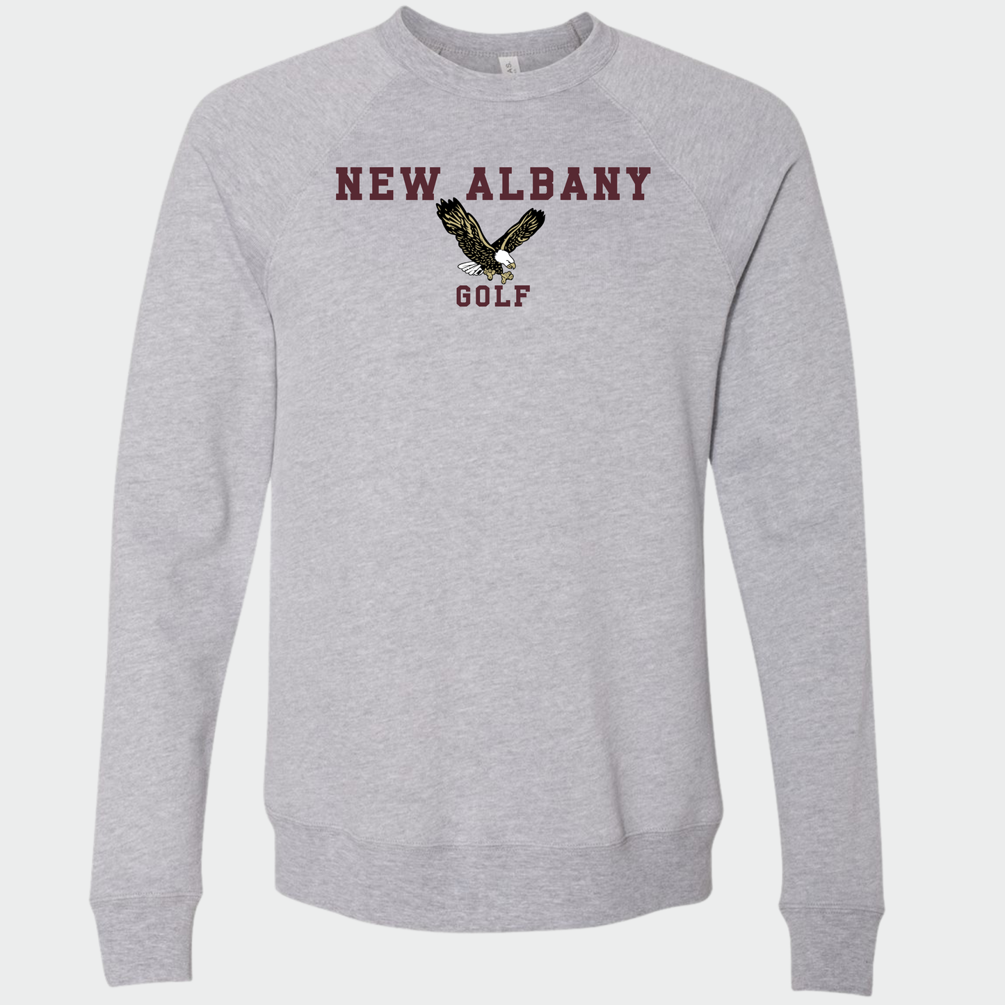 NAGolf: Sponge Fleece Raglan Crew Sweatshirt